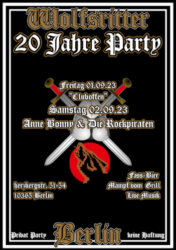 20 Jahre Flyer